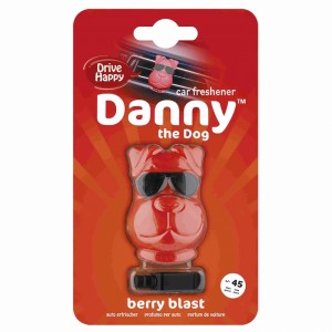 Odorizant auto DANNY THE DOG, Berry Blast
